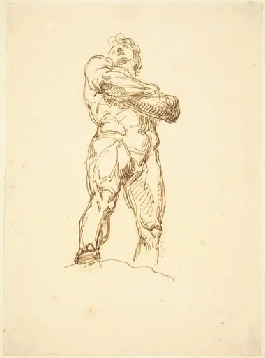 A Heroic Male Nude, by Bertel Thorvaldsen