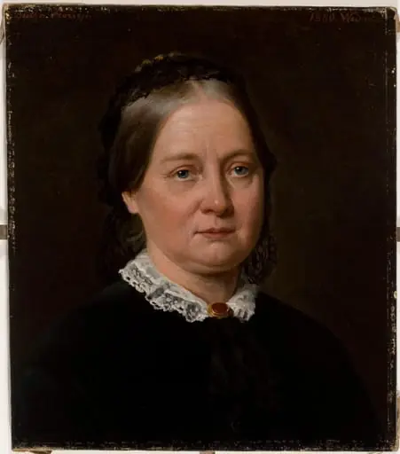 Victoria Åbergin muotokuva, by Bertha Froriep