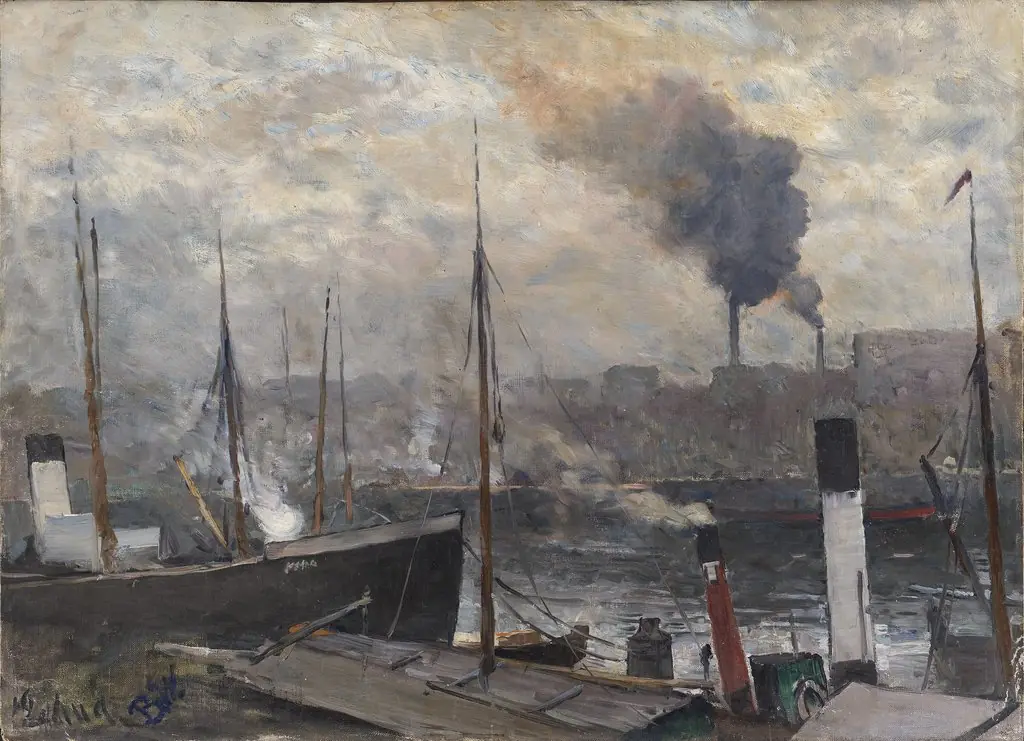 View from a Habour in Paris