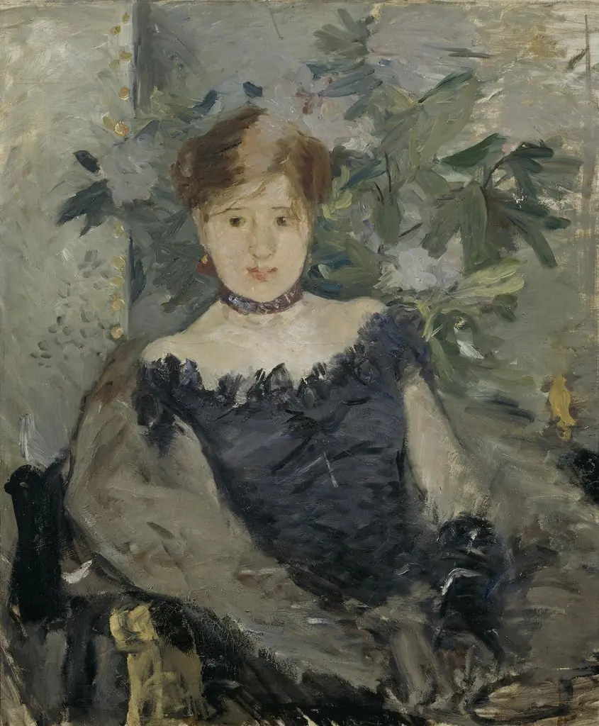 Le Corsage Noir, by Berthe Morisot