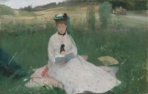 Reading, by Berthe Morisot
