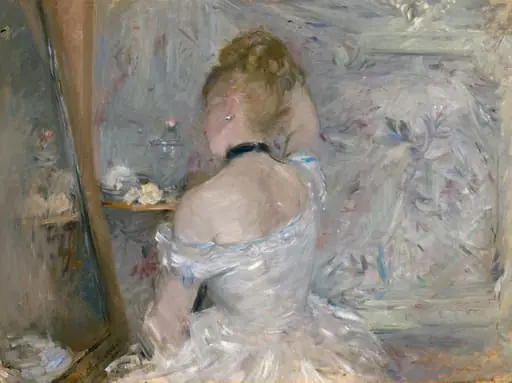 Woman at Her Toilette, by Berthe Morisot