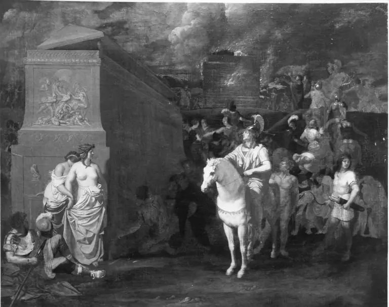 The sacrifice of Polyxena, by Bertholet Flémal