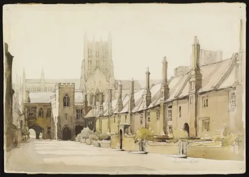 The Vicars' Close, Wells, by Best