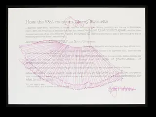Contribution to V&A's 150th anniversary album