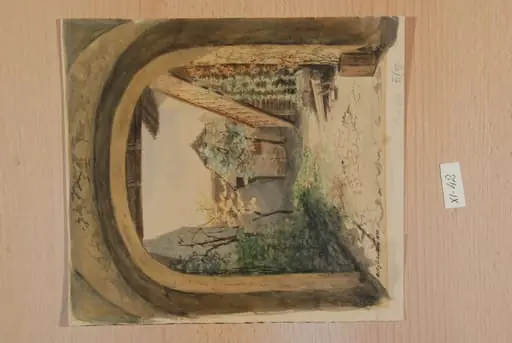 Curte veche din Sibiu, by Betty Schuller