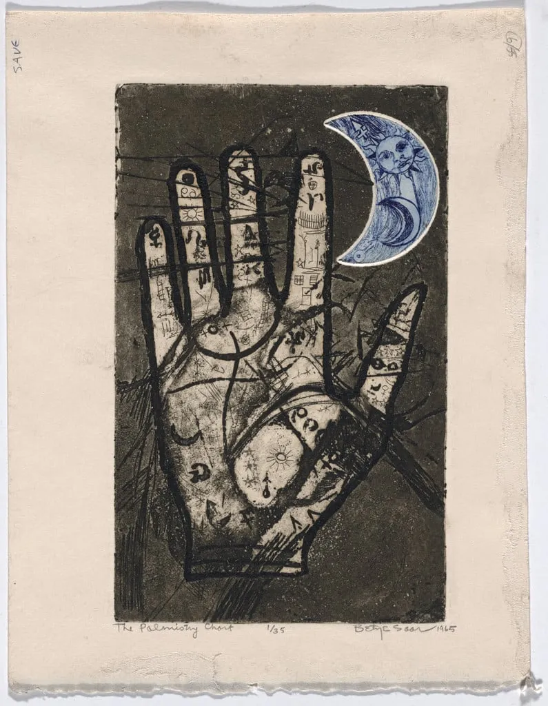 Untitled, by Betye Saar, ink, 1965