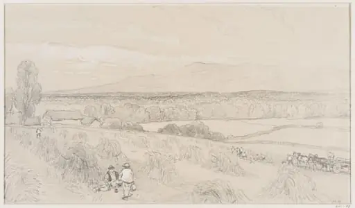 Harvest scene, by Beverly