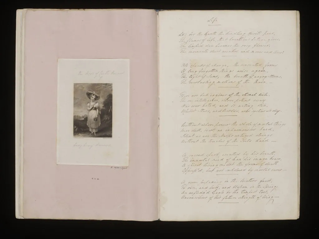 Sutherland Album, by Elizabeth Sutherland, 1812