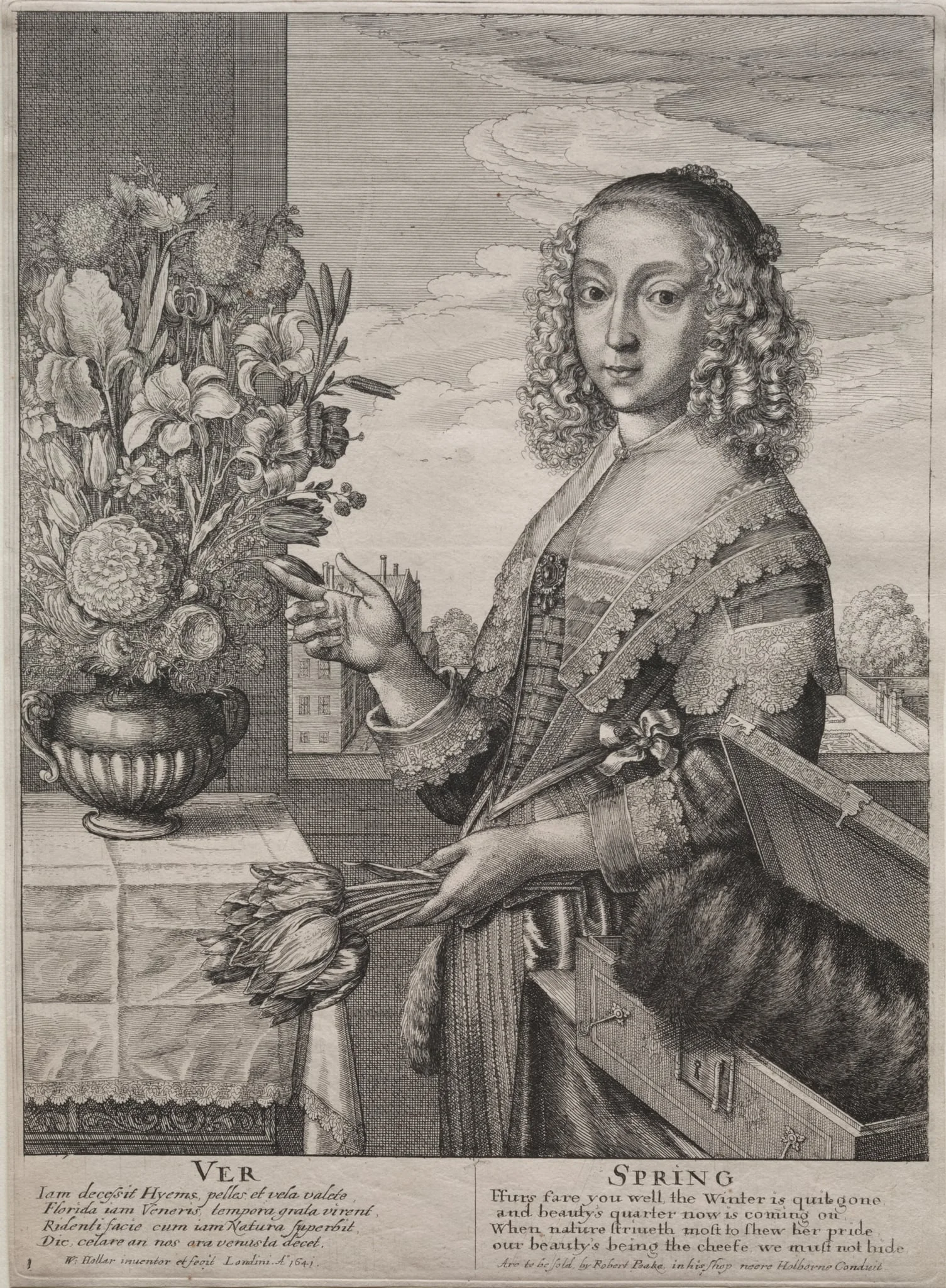 The Four Seasons: Spring, detail
