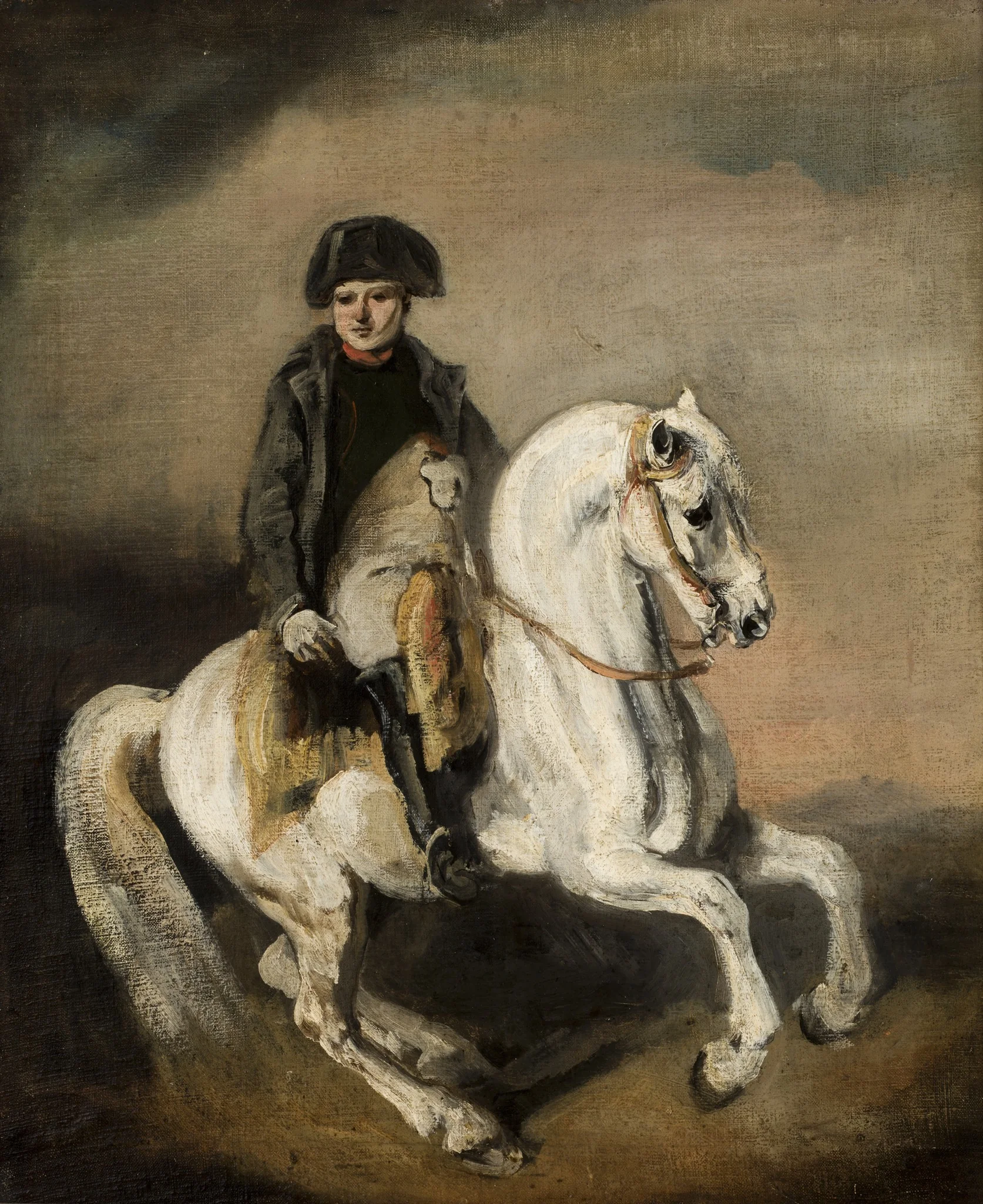 Napoleon on Horseback, detail