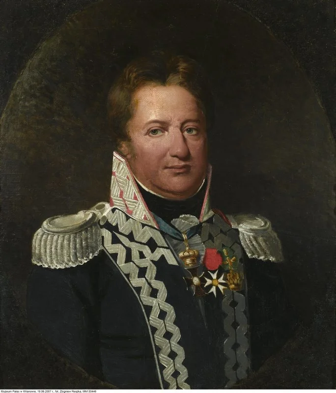 Portrait of general Jan Henryk Dąbrowski, detail