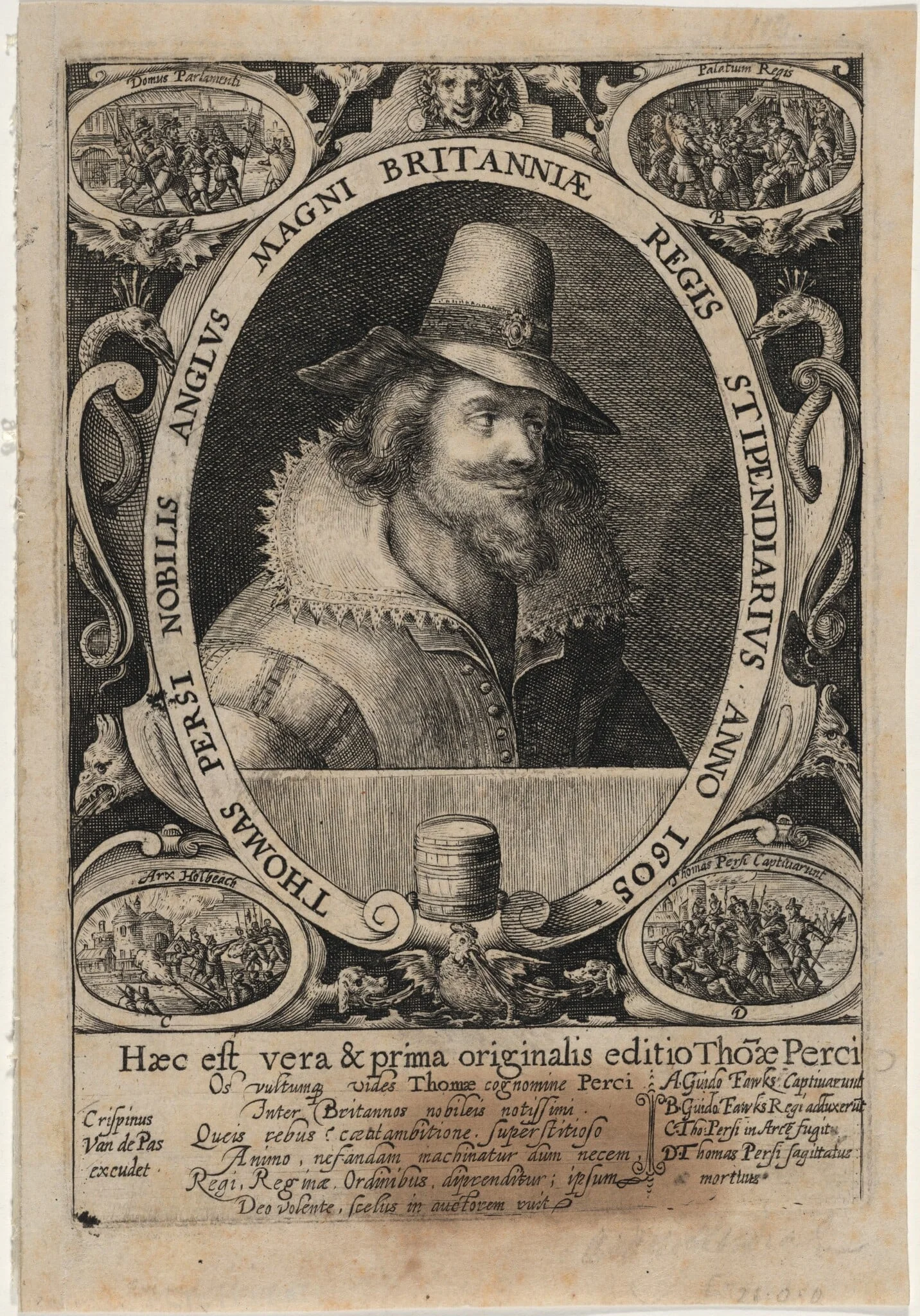 Thomas Percy, detail