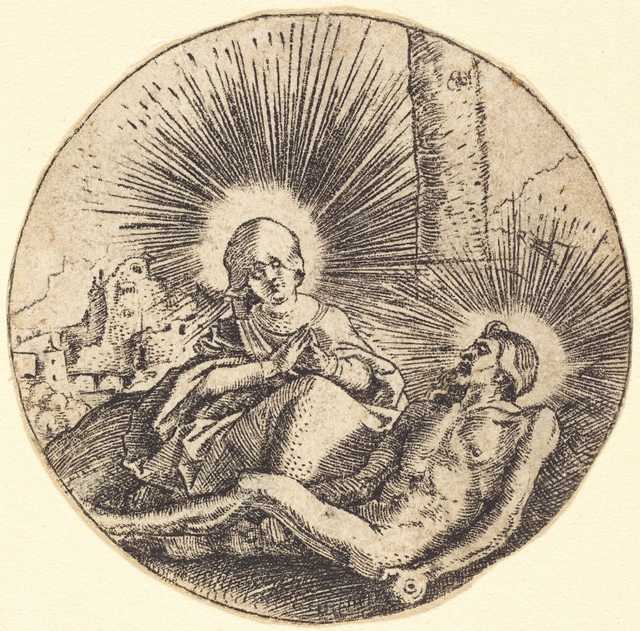 Lamentation for Christ, detail