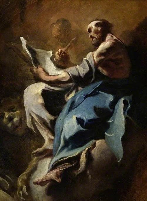St Mark, detail
