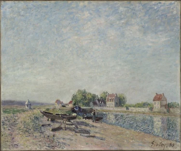 Saint-Mammès, Loing Canal, detail