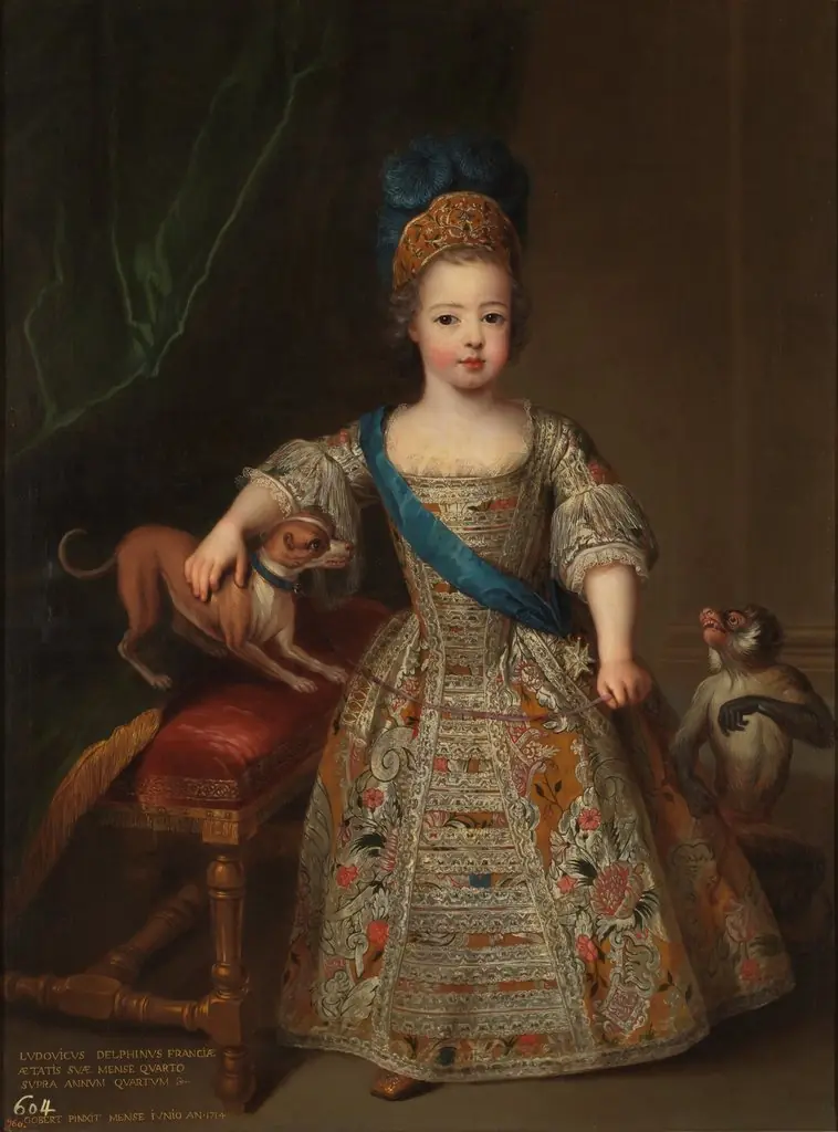The Young Louis XV, by Pierre Gobert, oil, 1714
