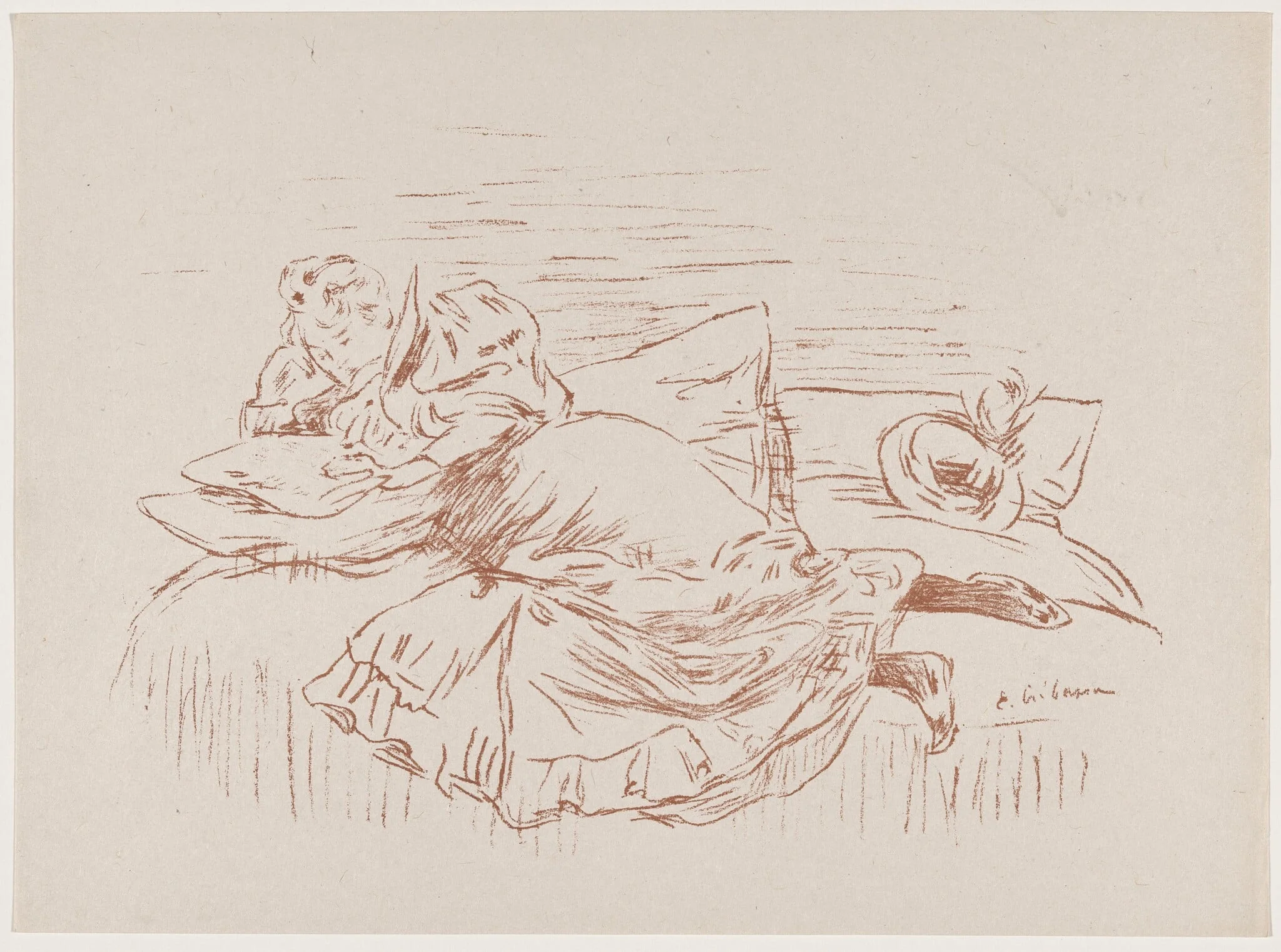 Croquis (Sketch), detail