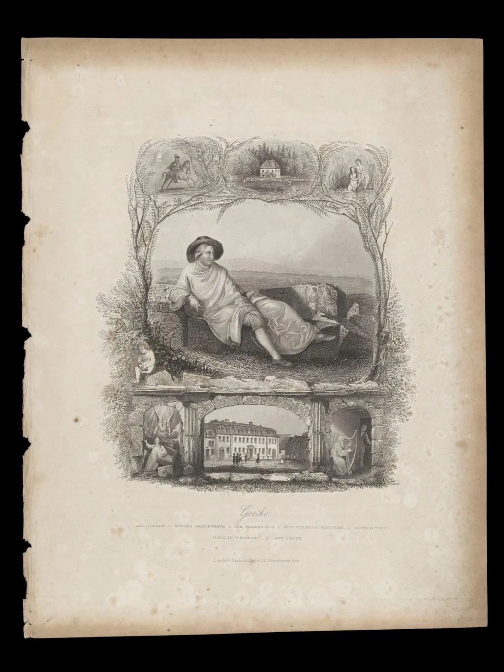 H Beard Print Collection, by Friedrich Tischbein, 1850