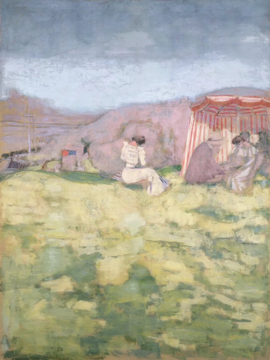 On the Beach, by Édouard Vuillard, unspecified, 1907
