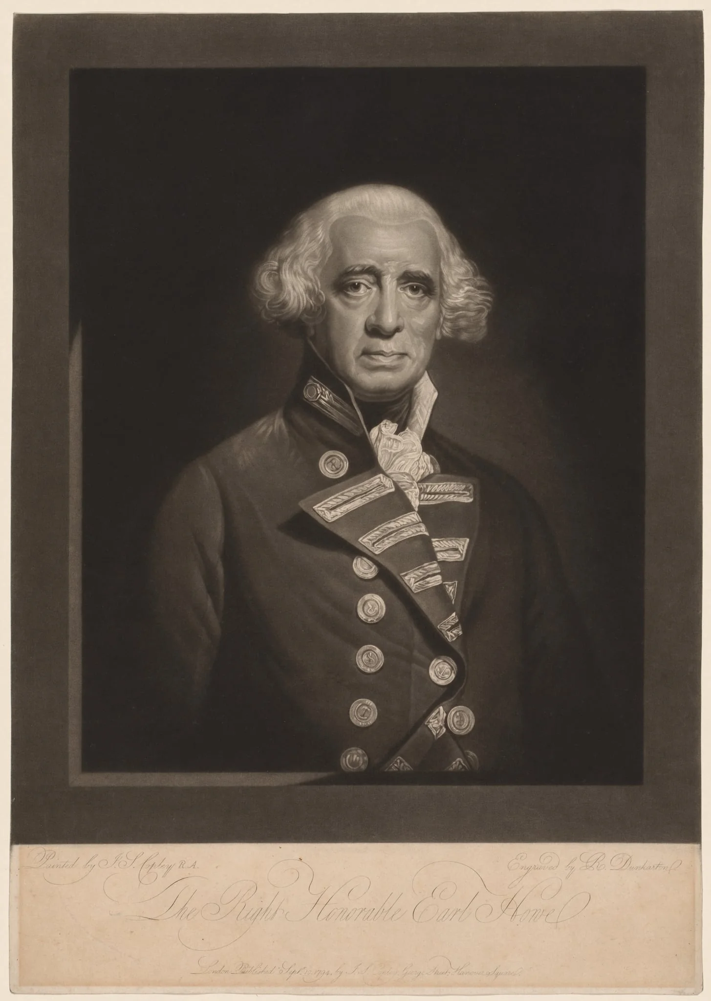 Richard, Earl Howe, detail