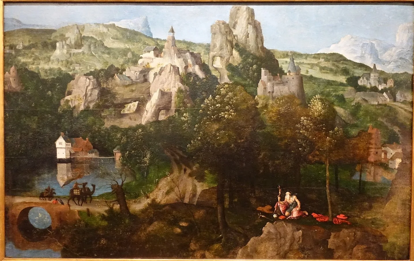 São Jerónimo em Adoração, detail