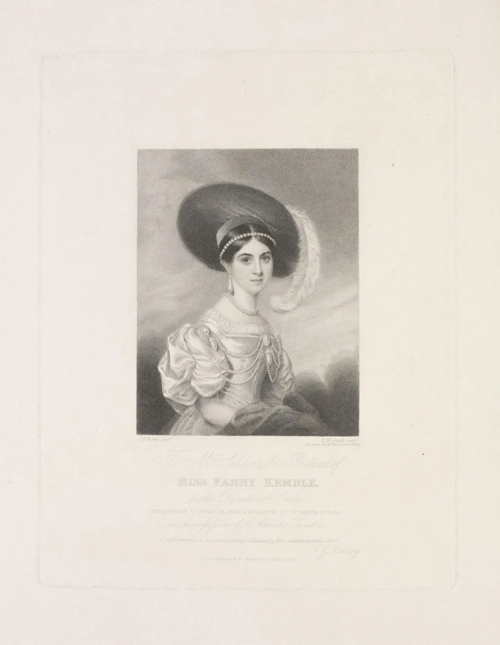 H Beard Print Collection, by C. F. Tayler, 1831