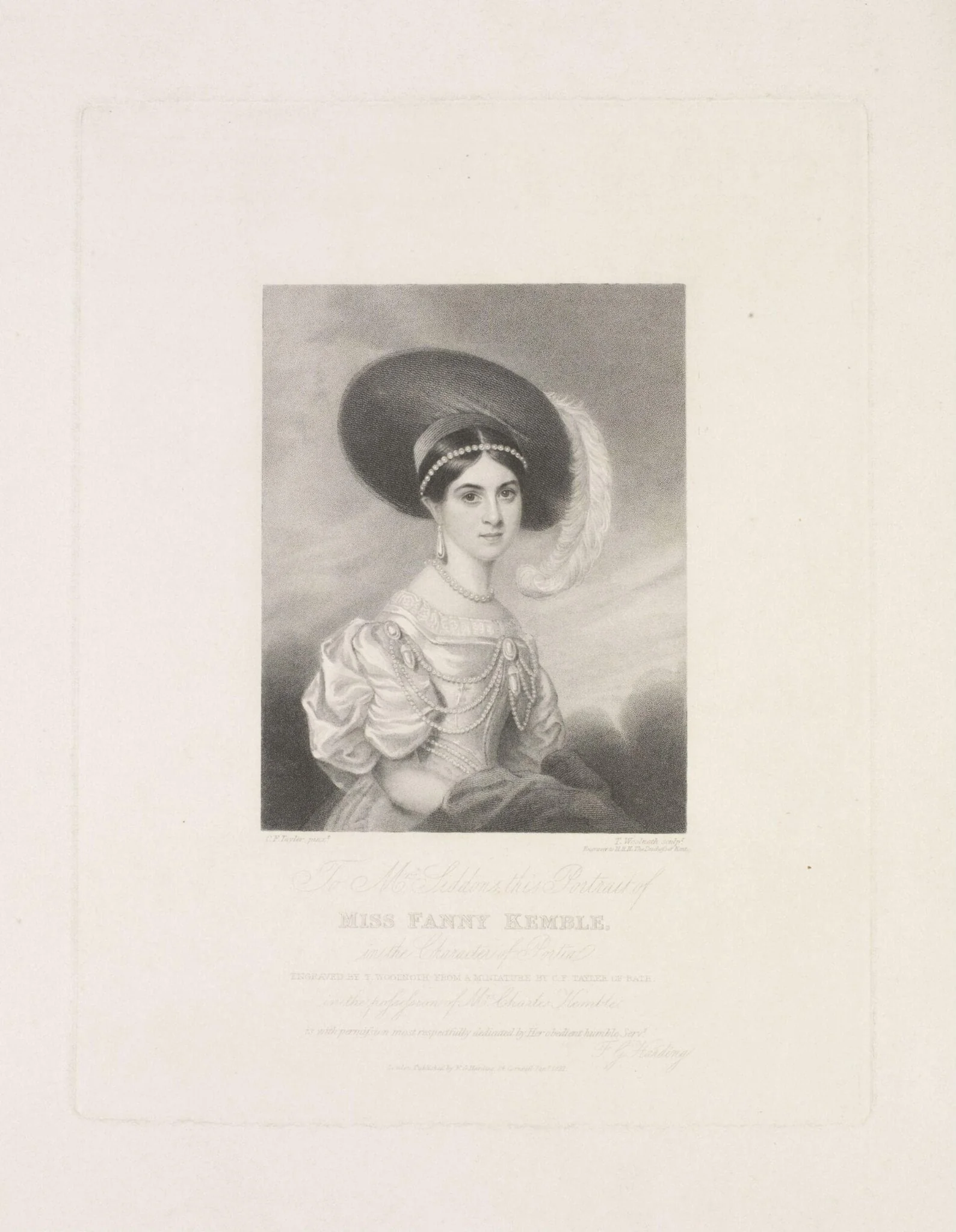H Beard Print Collection, detail