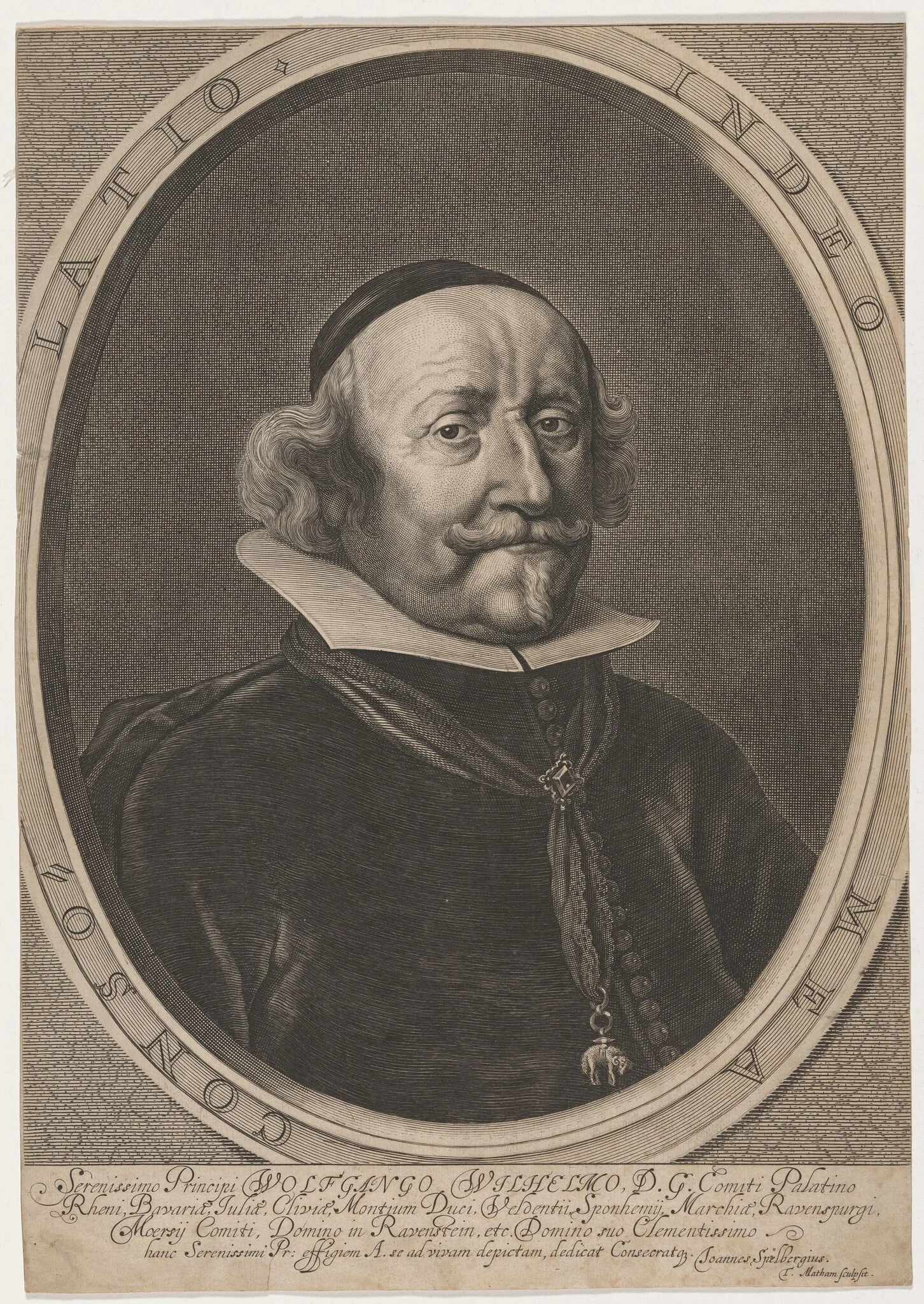 Wolfgang-Wilhelm, Count of Pfalz-Neuburg and Duke of Julich-Berg, detail