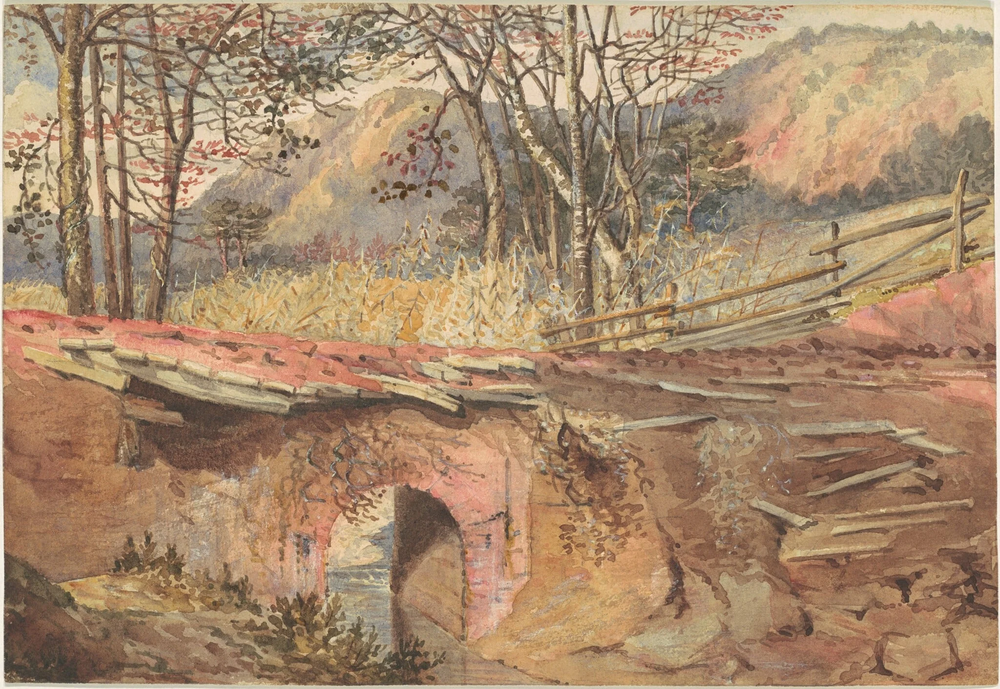 In the Red Clay Region, detail
