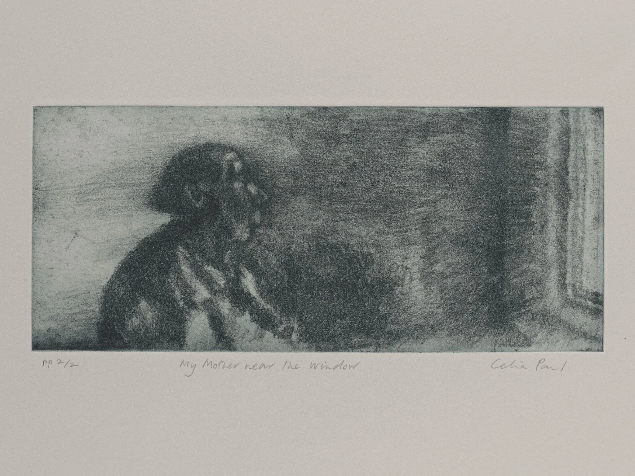 My Mother near the Window, detail