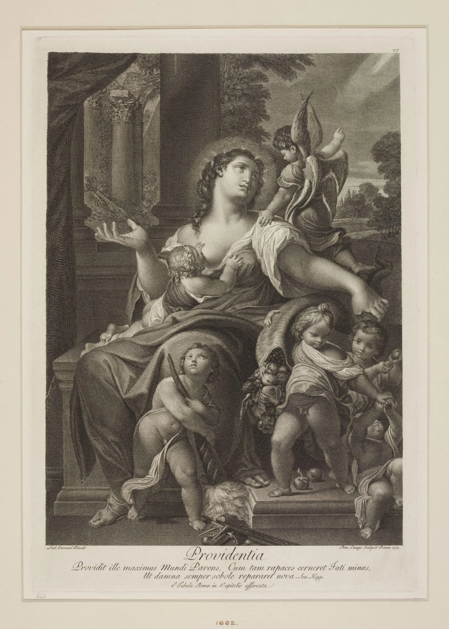 Providentia, detail