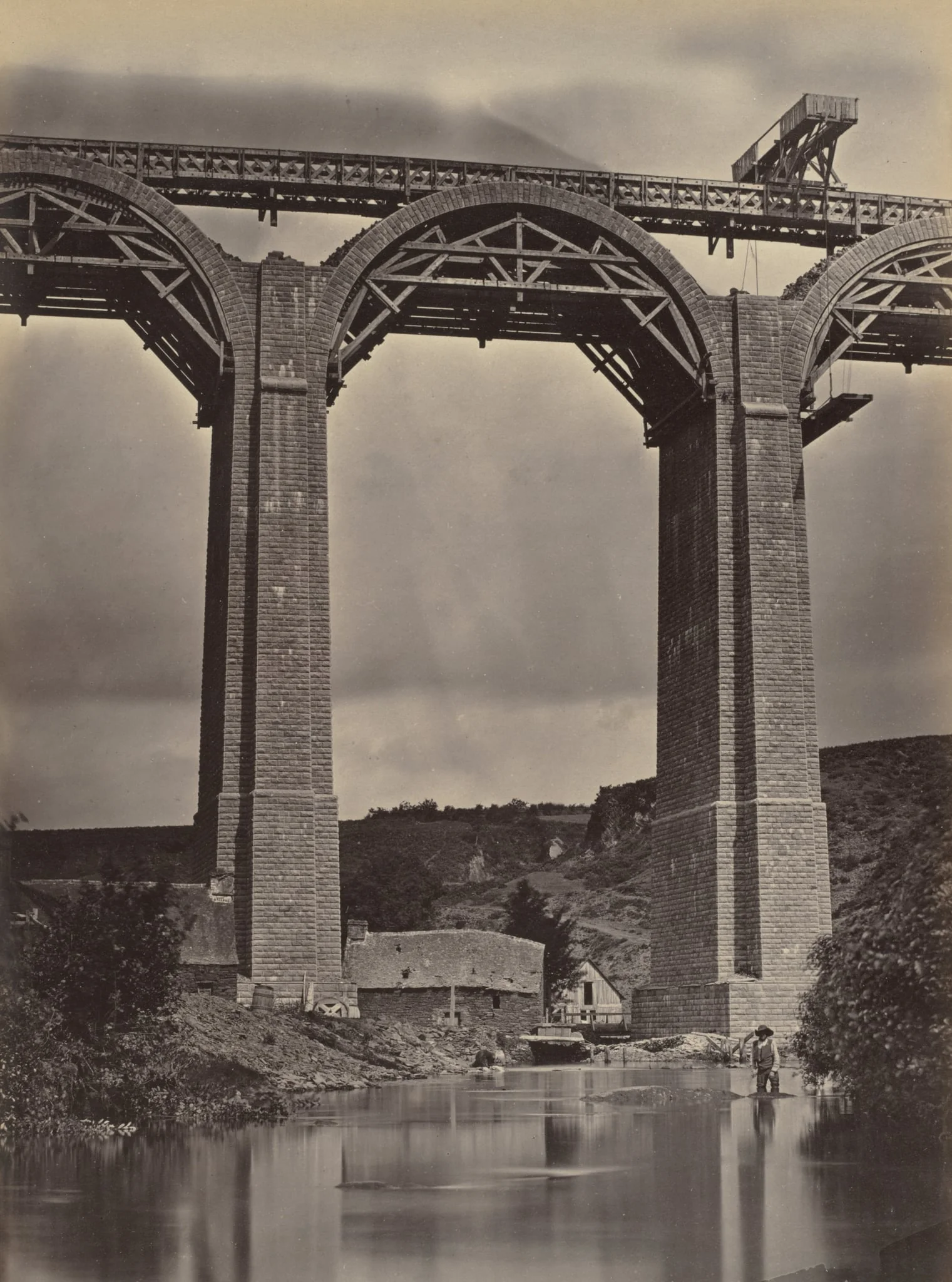 Pont-de-Buis, on the Doufine, France, detail