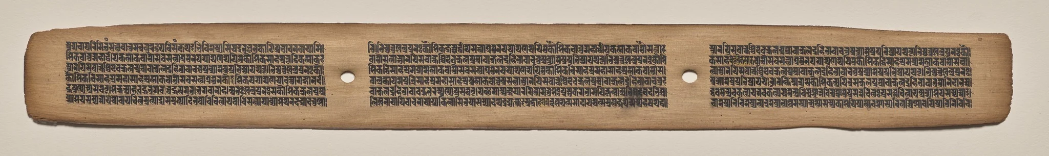 Text, Folio 38 (recto), from a Manuscript of the Perfection of Wisdom in Eight Thousand Lines (Ashtasahasrika Prajnaparamita-sutra), detail