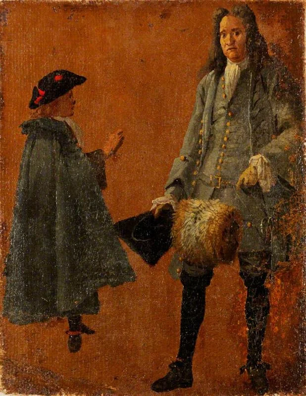 Two Studies of Men, detail