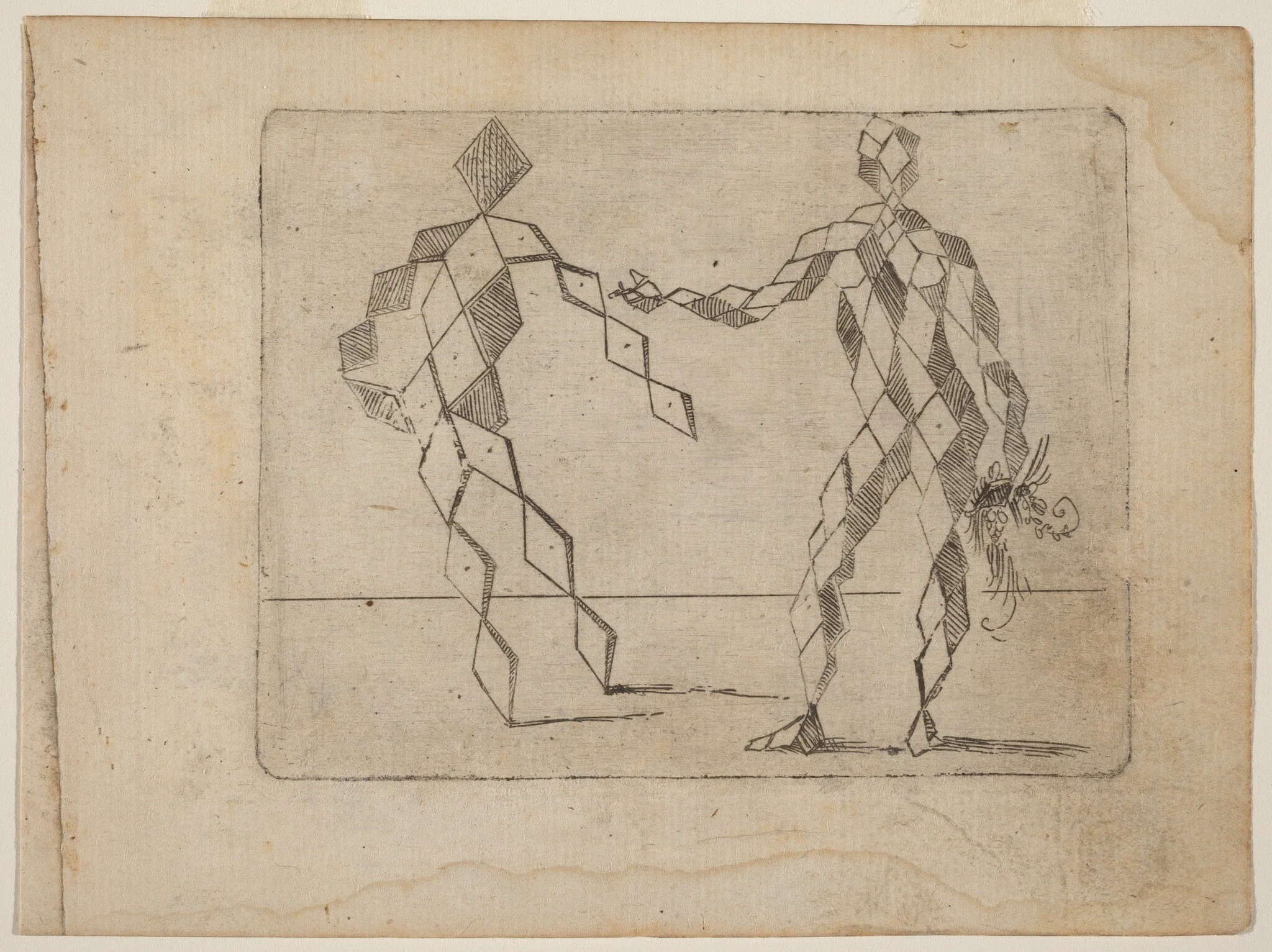 From "Bizzarie di varie Figure", detail