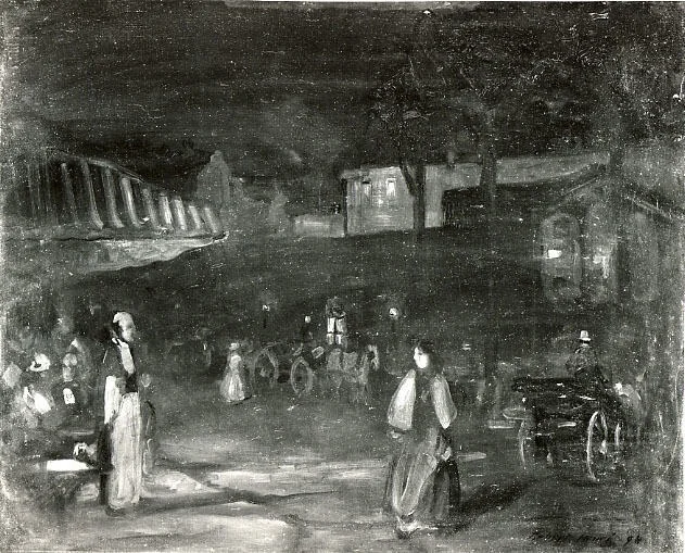 Paris Night, detail