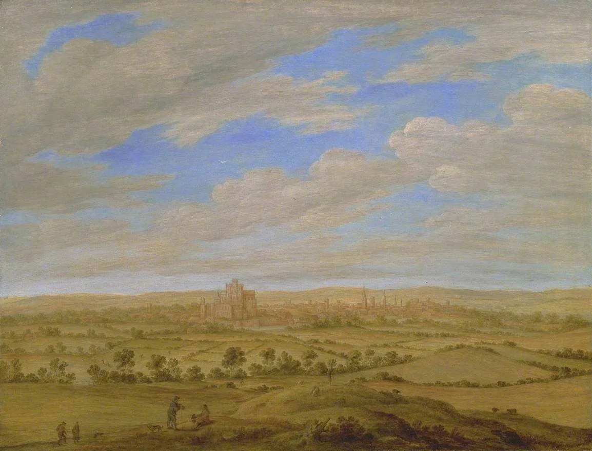 Distant View of York, detail