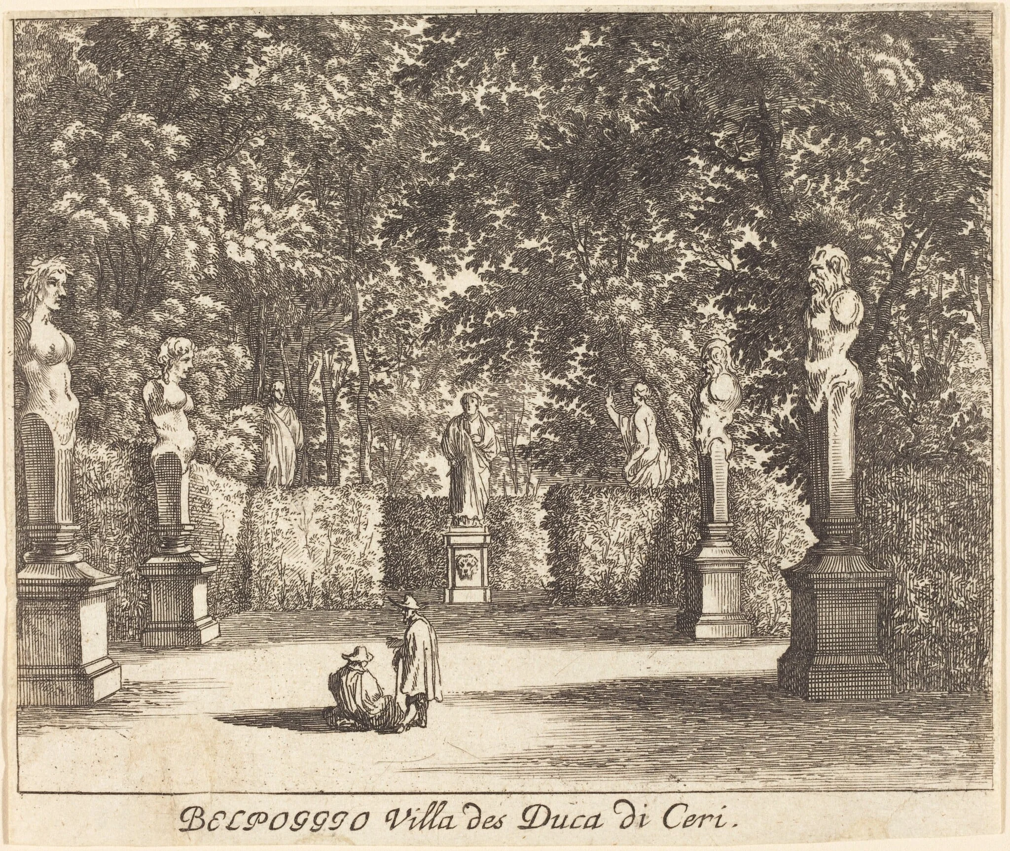 Balpoggio, Villa of Duke di Ceri, detail