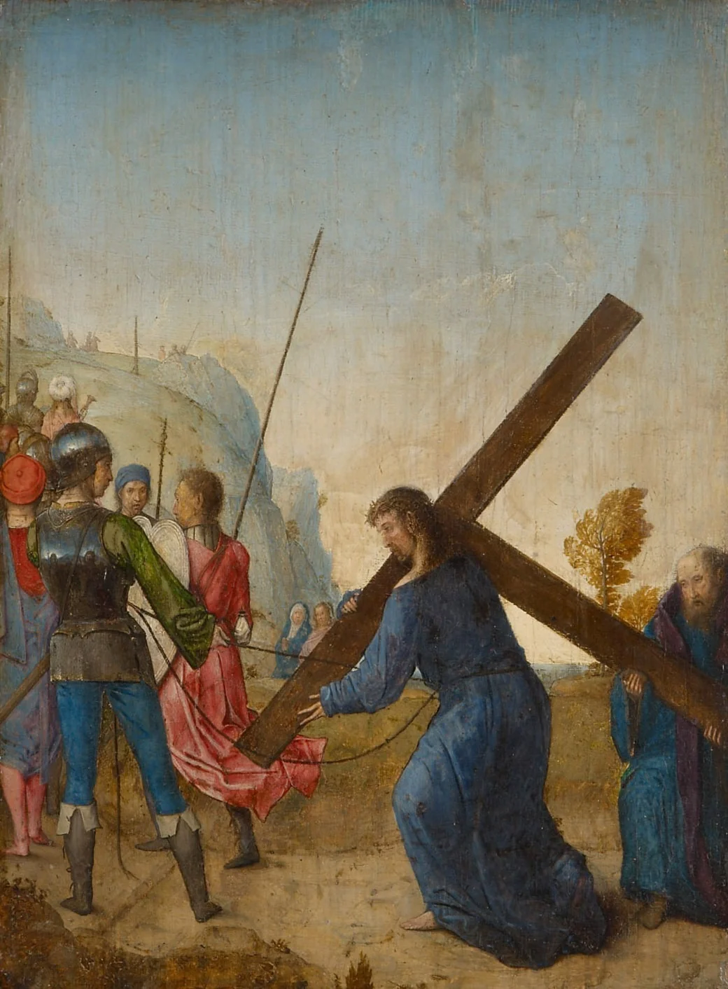 Kreuztragung Christi, detail