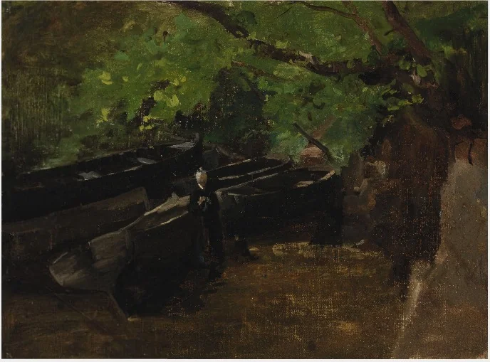 The Owner of the Boats, detail