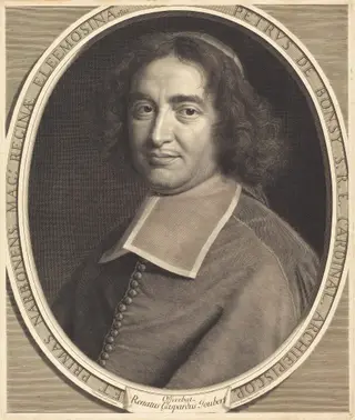 Claude Thevenin, by Robert Nanteuil, ink, 1653
