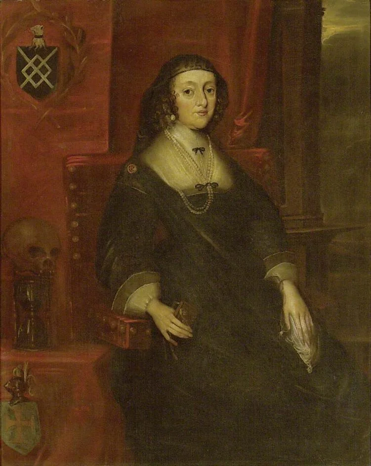 Anne Harington, Lady Molyneux, detail