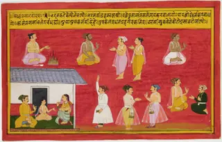 Bhaavata Purana (2 of 4 illustrations)