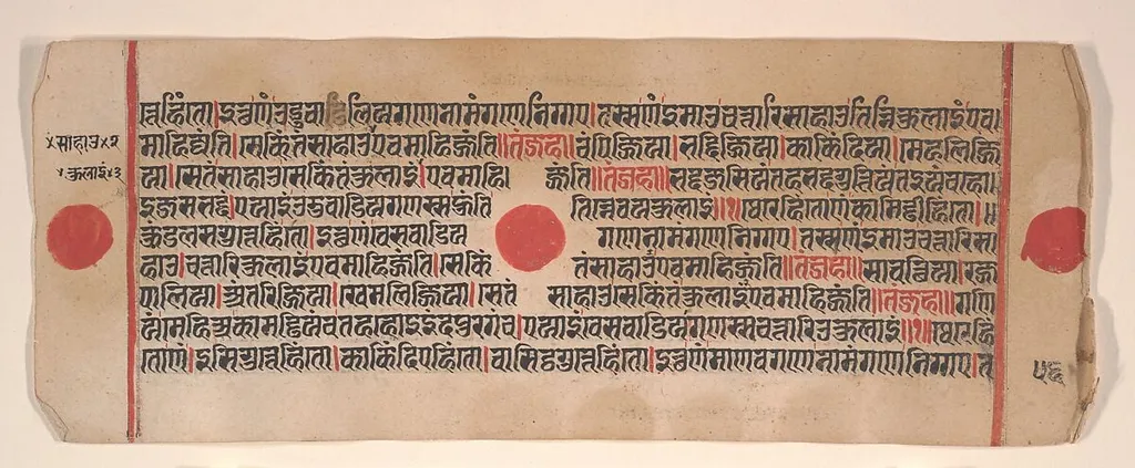 Untitled, by Bhadrabahu, watercolor, 1449