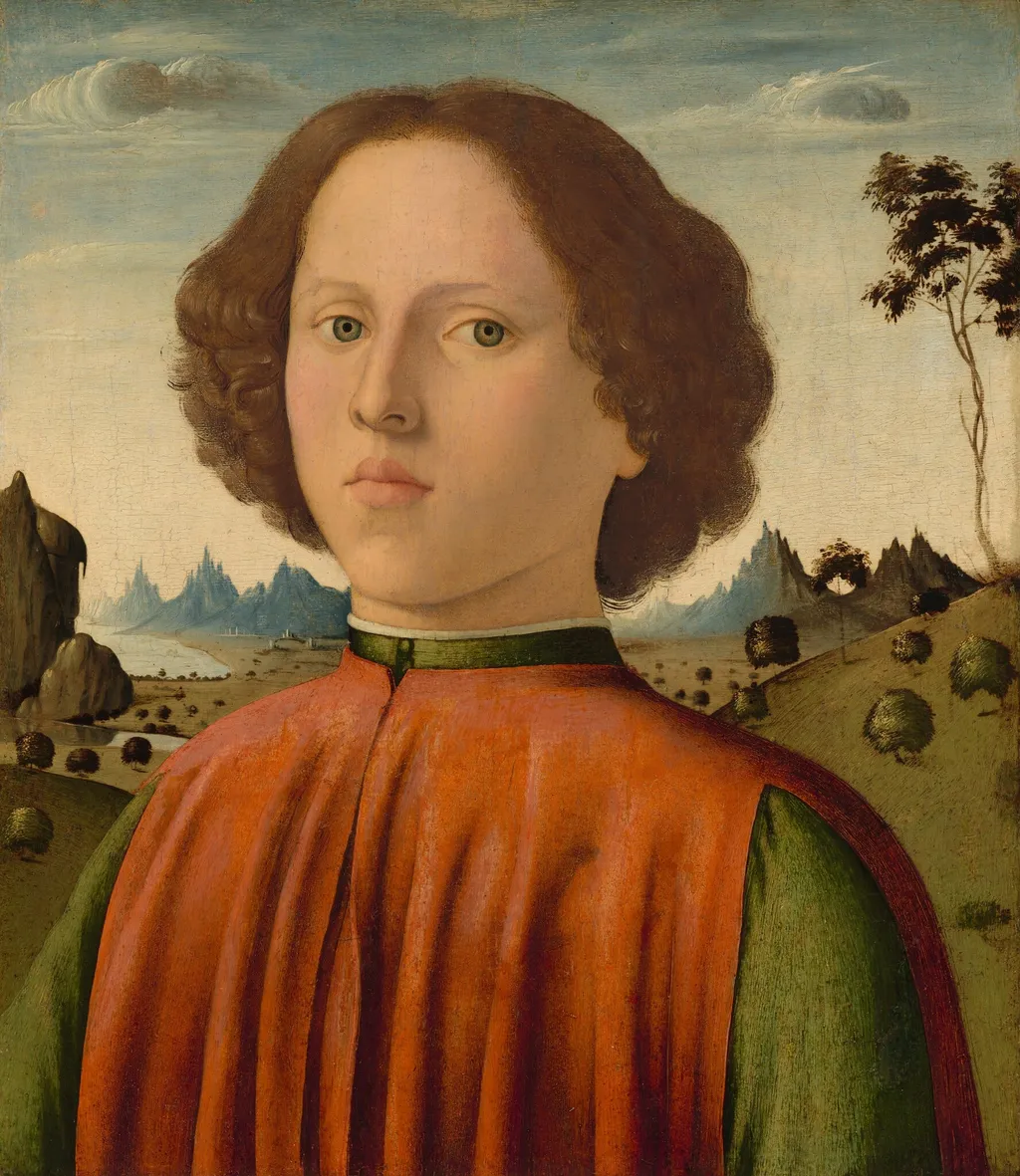 Portrait of a Boy, by Biagio d'Antonio, oil