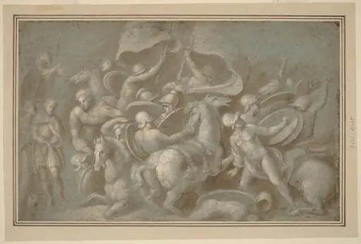 Battle Scene, by Biagio Pupini