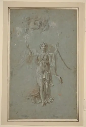 Study for Figure of Fame, by Biagio Pupini