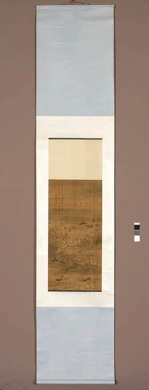Dzikie gęsi na wodach San Xiang, by Bian Jingzhao