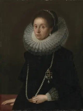 Bildnis der Elisabeth Renata von Lothringen, erste Gemahlin des Kurfürsten Maximilian I. von Bayern (1574-1635)